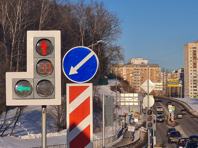 Новый светофор появился на Пенягинском шоссе