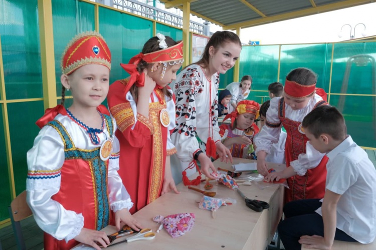 В Красногорске прошел фестиваль «Русские узоры»