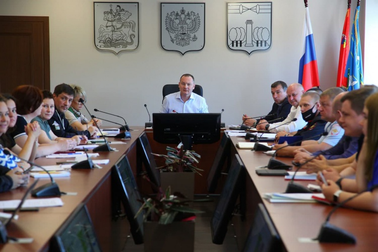 В администрации Красногорска обсудили вопросы проведения фестиваля «Город А»