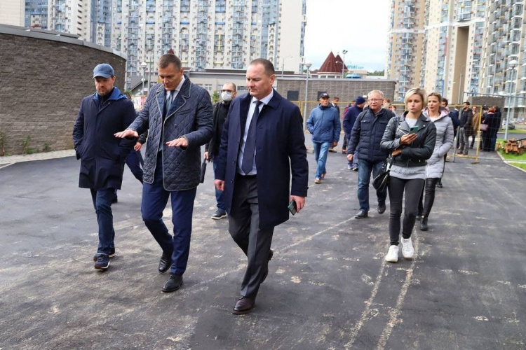 В Красногорске достраивают последний корпус в ЖК «Спасский мост»