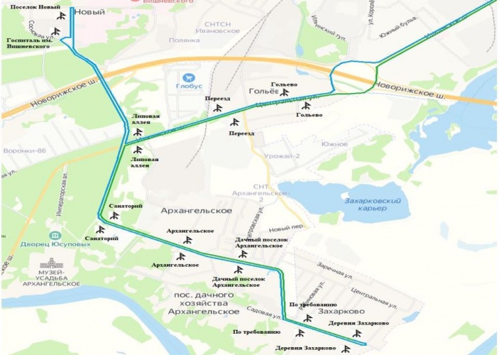 1 ноября в городском округе Красногорск для удобства жителей запускается новый маршрут