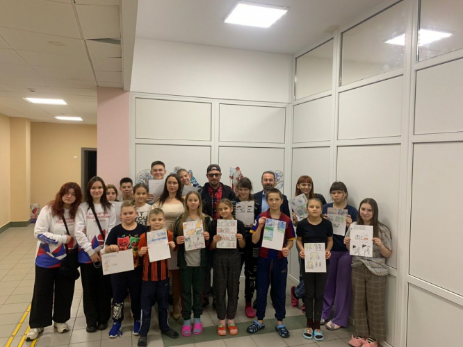 В Красногорске провели творческий мастер-класс по рисованию для детей