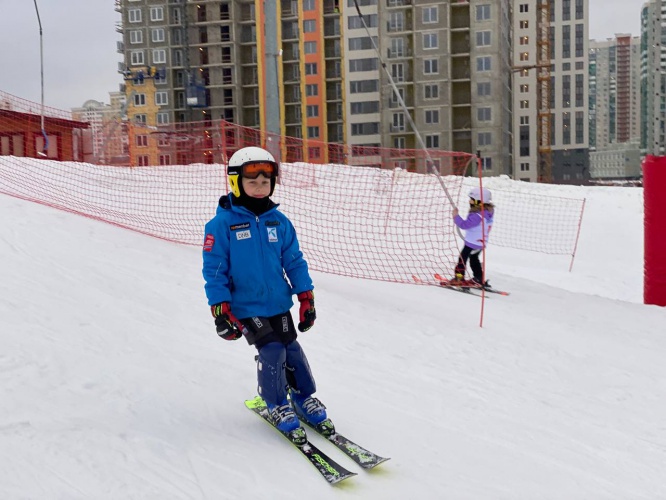 Более 160 юных лыжников стали участниками первого этапа Открытого Кубка Красногорска