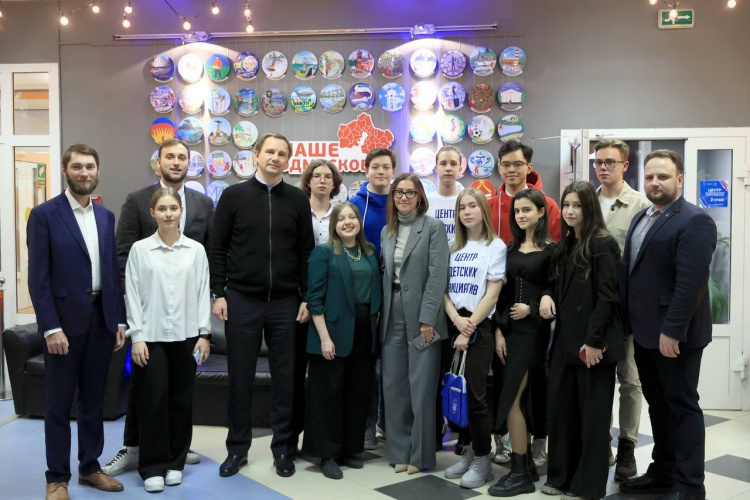 В Красногорске открыли Первичное отделение Российского движения детей и молодежи