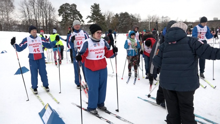 Более 60 спортсменов приняли участие в Чемпионате и Первенстве Московской области по адаптивным лыжным гонкам