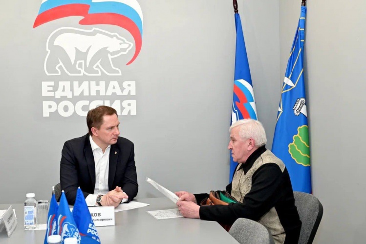 Дмитрий Волков провел приём граждан в Красногорске