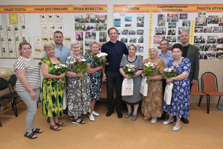 Дмитрий Волков ознакомился с работой ветеранской организацией в Нахабино