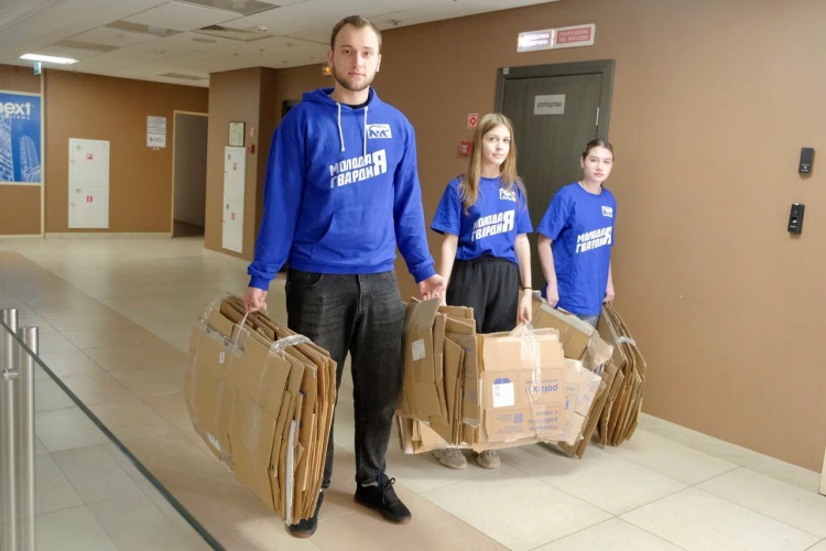 К Всемирному дню без бумаги Красногорск собрал в рамках акции «БумаБатл» тонну макулатуры