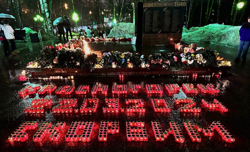 В Красногорске зажгли «Свечи памяти» 