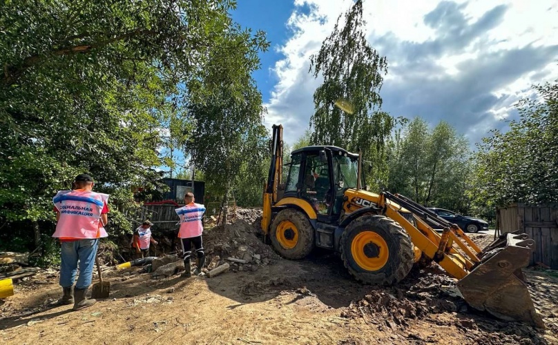 В Красногорске продолжается реализация программы «Социальная газификация»