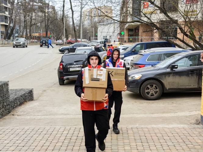 В Красногорске прошла акция «Доброе дело – нашим Защитникам», приуроченная к предстоящему празднику 23 февраля