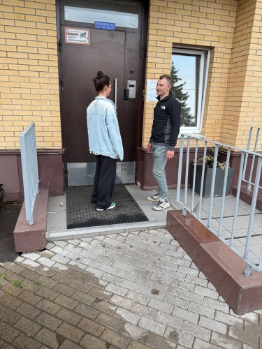 В Красногорске заместитель главы провел обход территории