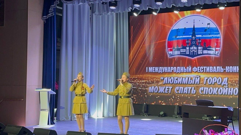Красногорский дуэт из КДК «Мечта» занял первое место на фестивале «Любимый город может спать спокойно»