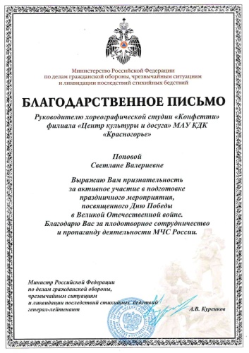 Представители Министерства Российской Федерации по делам гражданской обороны, чрезвычайным ситуациям и ликвидации последствий стихийных бедствий
