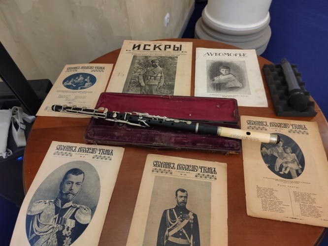 В музее-заповеднике «Архангельское» состоялся концерт, в программе которого использовалась уникальная флейта из коллекции Музея Просвещения «Книжная Галерея Вольфсона»