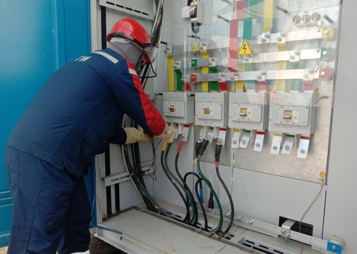 В деревне Нефедьево улучшили электроснабжение