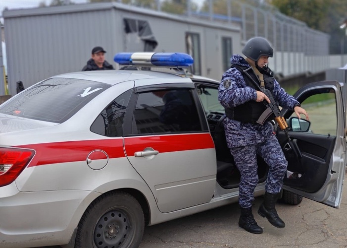 Росгвардейцы приняли участие в совместных учениях на одном из объектов топливно-энергетического комплекса