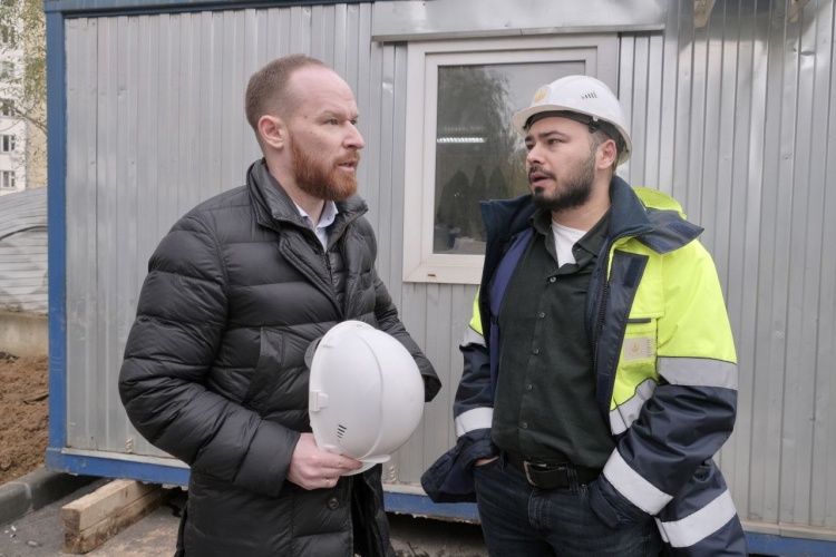 В поселке Путилково продолжается строительство паркинга на 425 мест