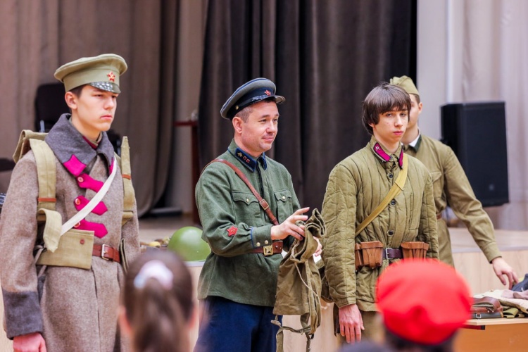 Красногорские школьники посетили «Урок живой истории»