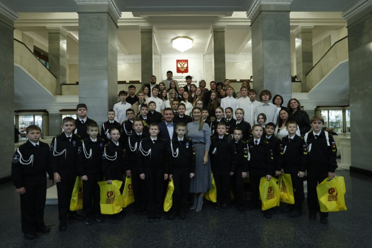 Кадеты из Красногорска побывали в Госдуме