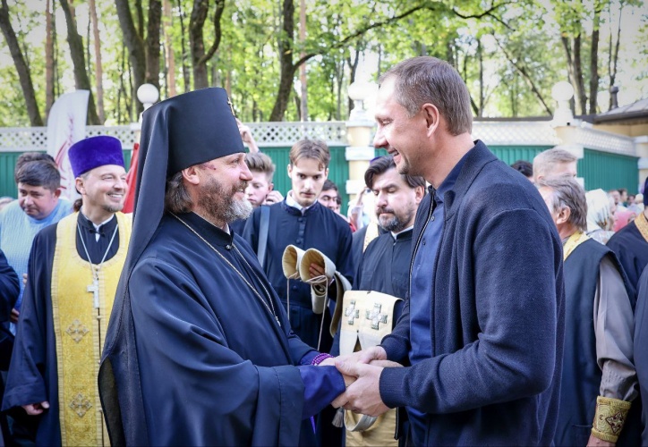 Дмитрий Волков поздравил Одинцовского и Красногорского Фому с  Днём рождения