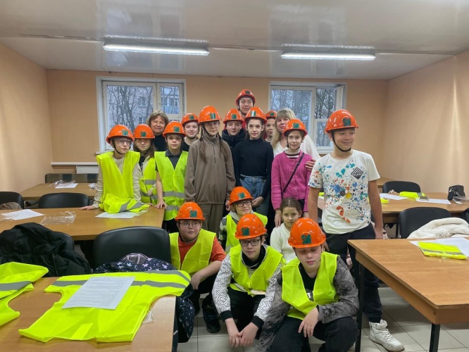 Экскурсия для школьников на Красногорскую теплосеть