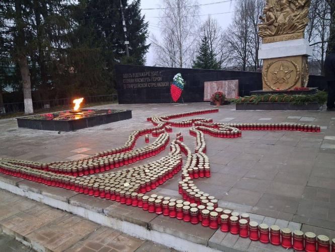 В деревне Нефедьево прошла патриотическая акция «Рубежи Памяти»