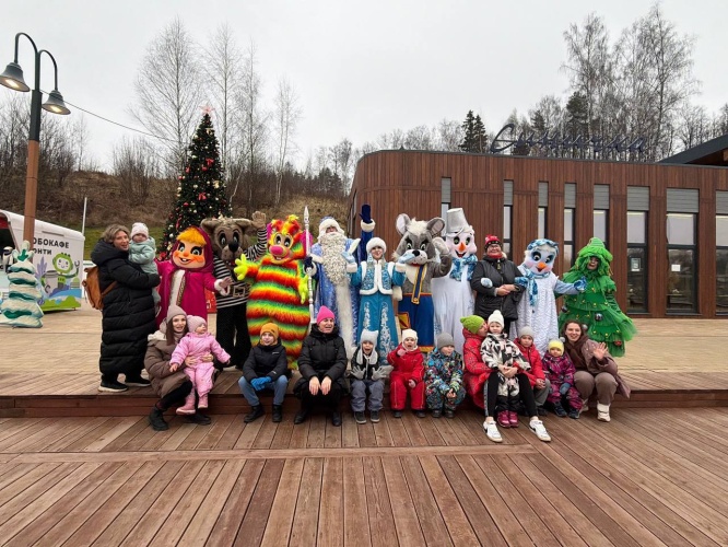 В парке «Набережная реки Синичка» прошла увлекательная анимационная программа для детей