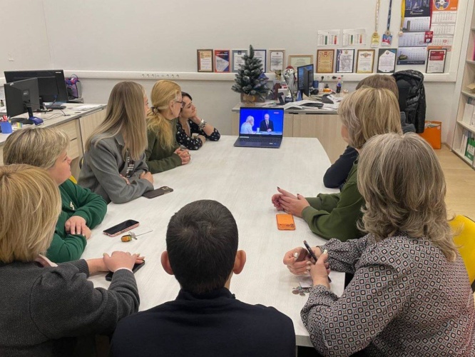 Сотрудники «Красногорск арены им. В.В. Петрова» присоединились к большой пресс-конференции