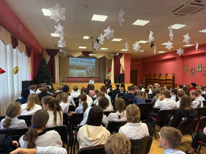 В Красногорске прошёл урок по безопасности на железной дороге