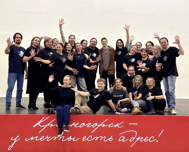 Мастер-класс по актерскому мастерству состоялся в литературном театре «Отражение»