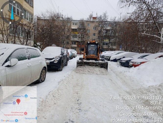 Снежным выдался январь