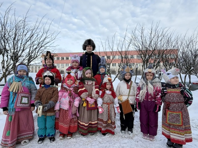 Культурно-досуговый клуб «Мечта» организовал праздник «Настали Святки – запевай колядки»