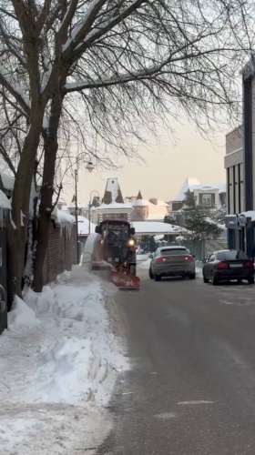 Коммунальные и дорожные службы Красногорска активно берут на вооружение роторы для уборки снега