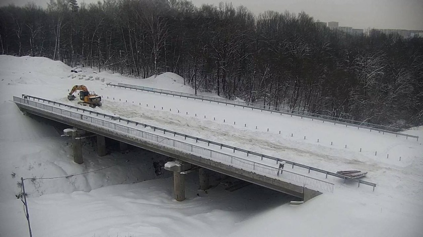 Строительная готовность дороги «Путилково — Пятницкое шоссе» достигла 70%