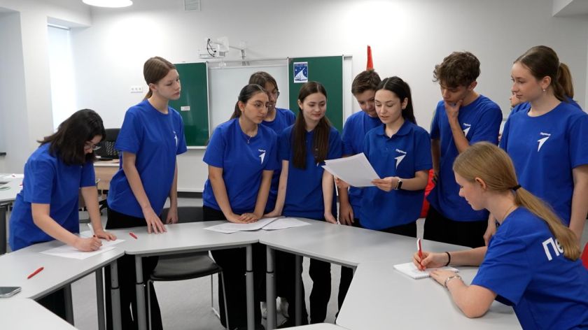 Красногорские школьники из 18-й школы активно вовлечены в конкурс «Движение Первых»