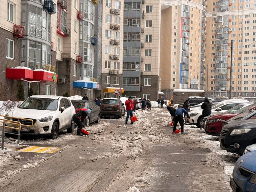 В Павшинской пойме ведётся активная уборка территории