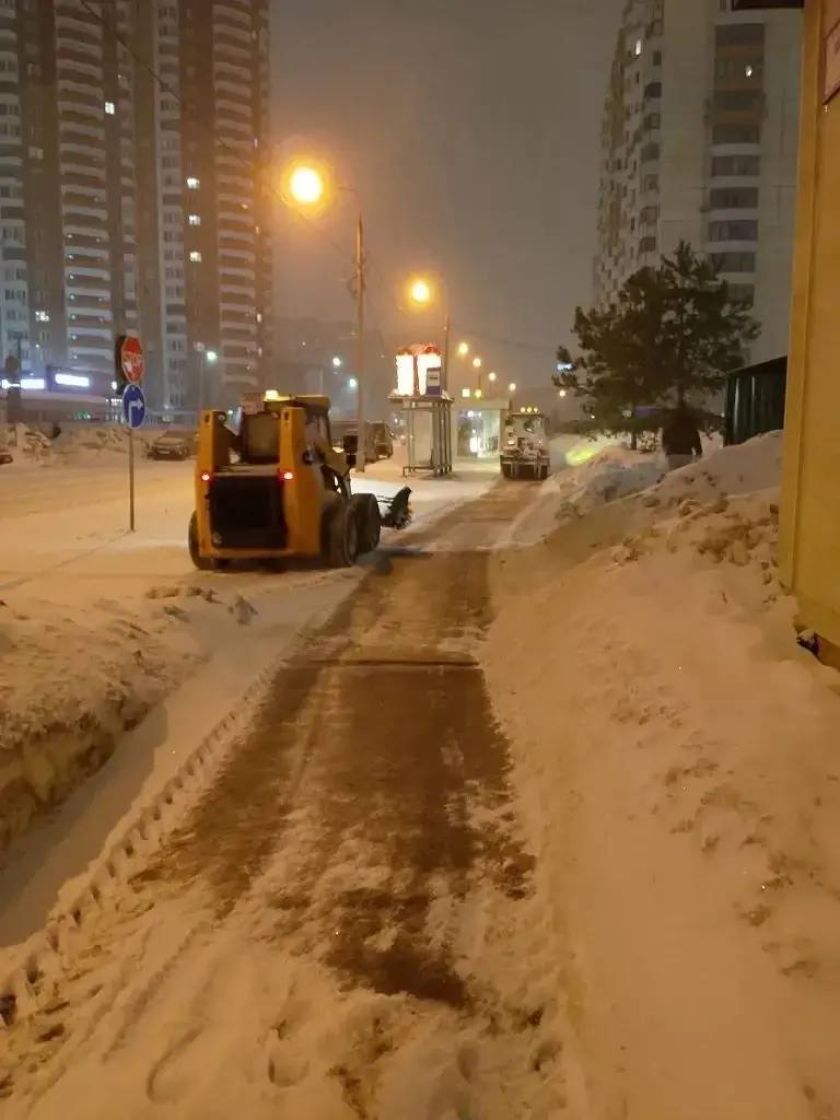 Красногорские дорожно-коммунальные службы на посту