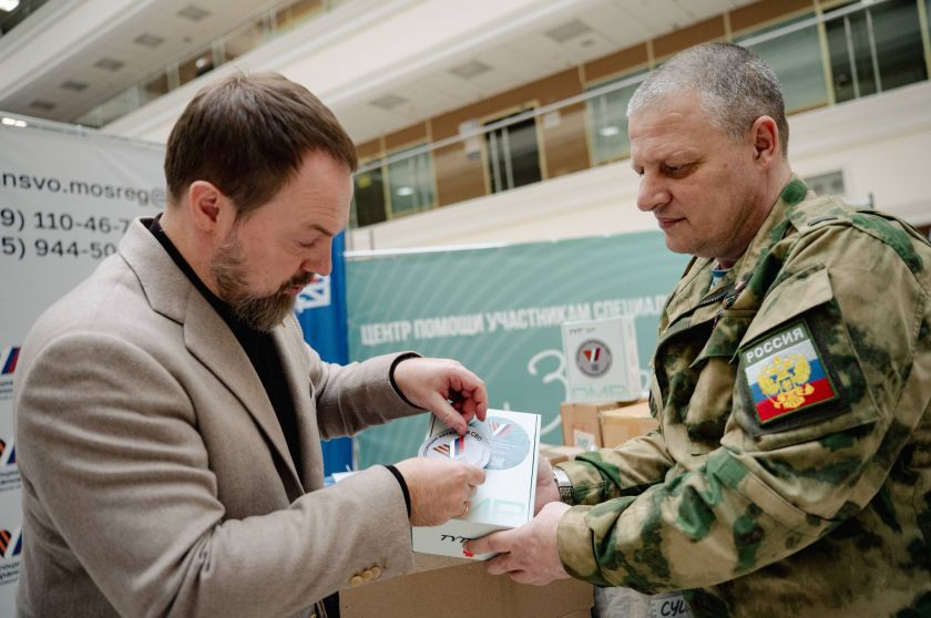 Сергей Колунов присоединился к акции «Тепло для Героя» в Красногорске