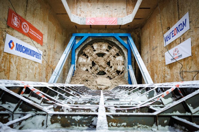 Андрей Воробьев сообщил о ходе строительства станции метро «Липовая Роща» в Красногорске