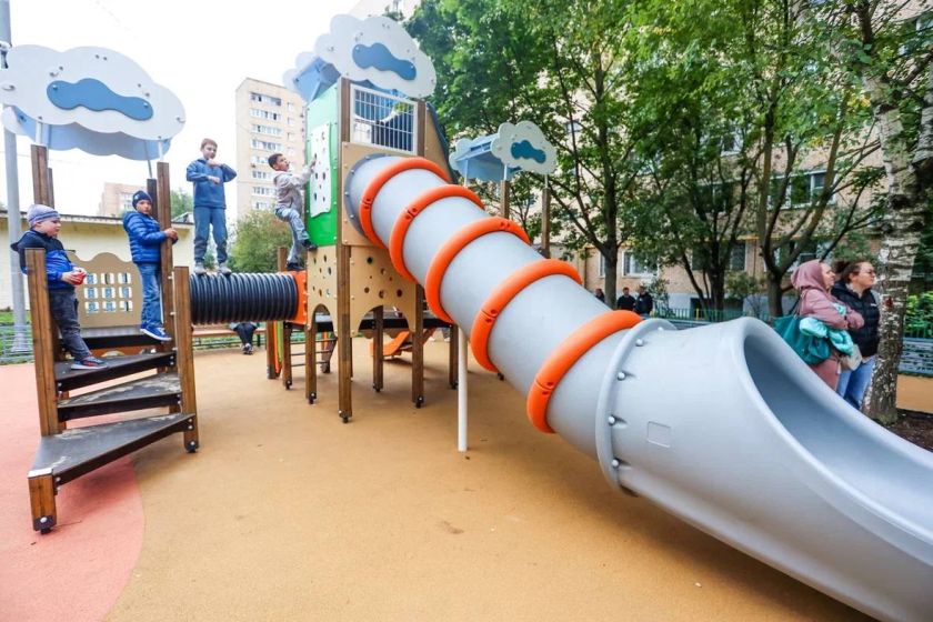 Две губернаторские детские площадки обустроят в Красногорске в 2026 году