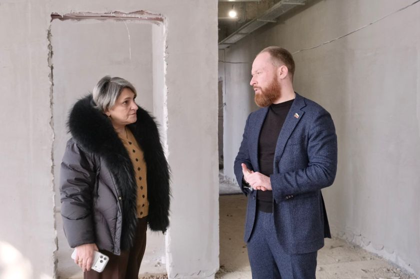 Красногорские депутаты проверили ход капитального ремонта гимназии №2 в рамках партийного проекта «Новая школа»