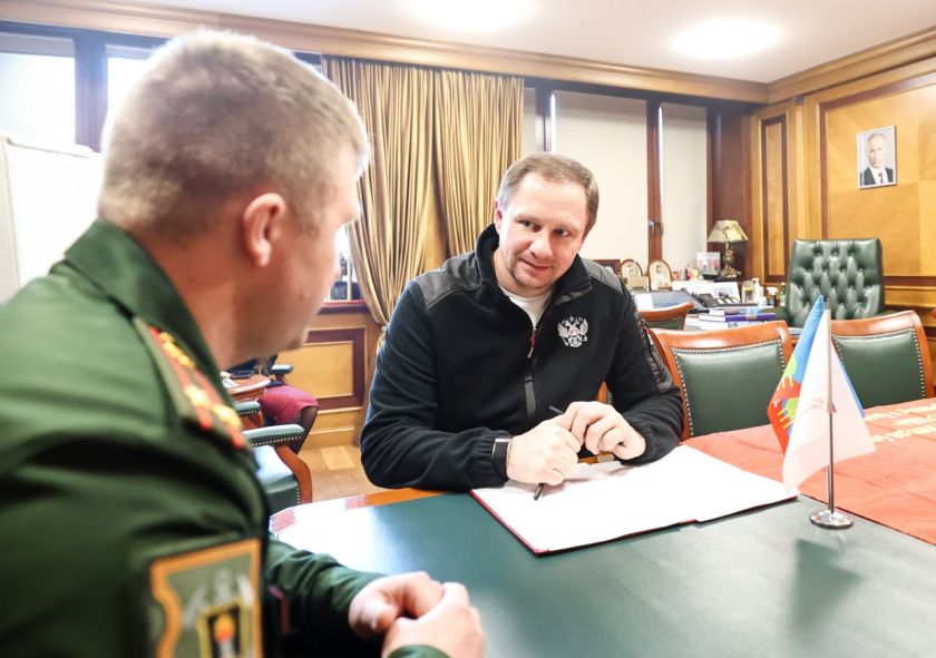 Дмитрий Волков провёл встречу с участниками СВО и оказал содействие в обеспечении бойцов