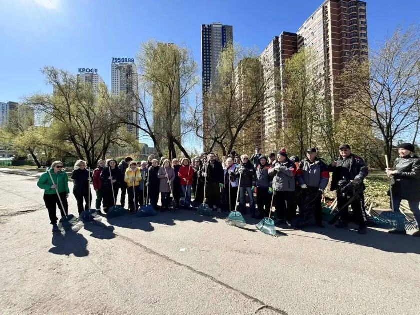 В Красногорске стартовал Всероссийский субботник