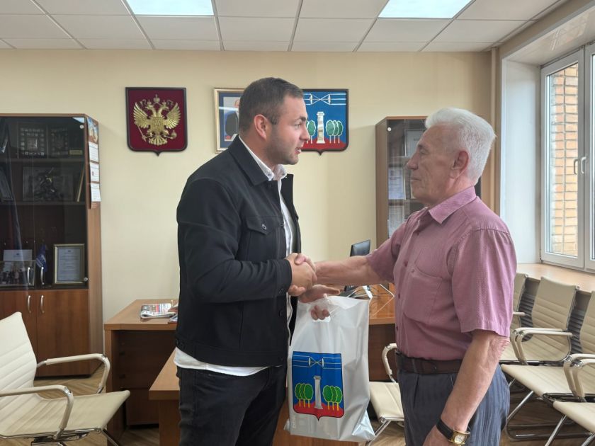 Красногорца Петра Гавриловича Новоходько поздравили с Днем Военно‑воздушных сил России!