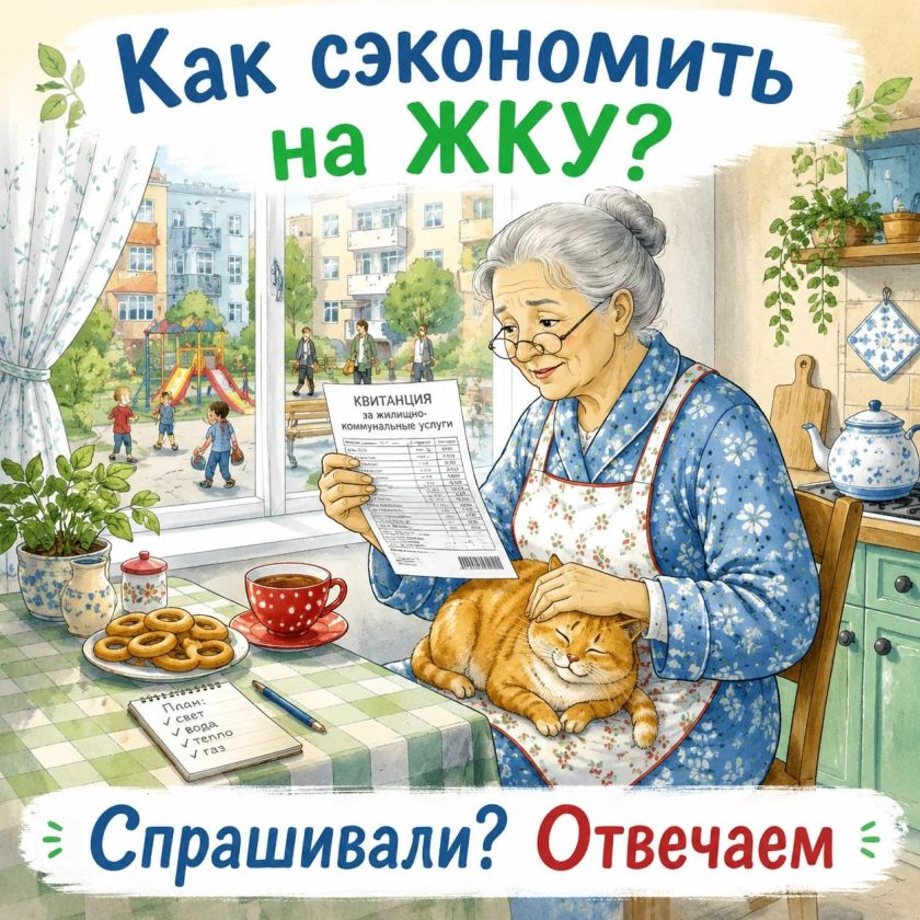 Как сэкономить на ЖКУ?
