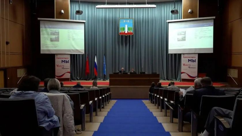 В рабочем режиме: в Красногорске проконтролировали строительство социальных объектов