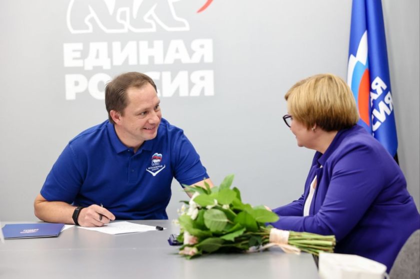 Дмитрий Волков провел прием жителей в местном отделении «Единой России»