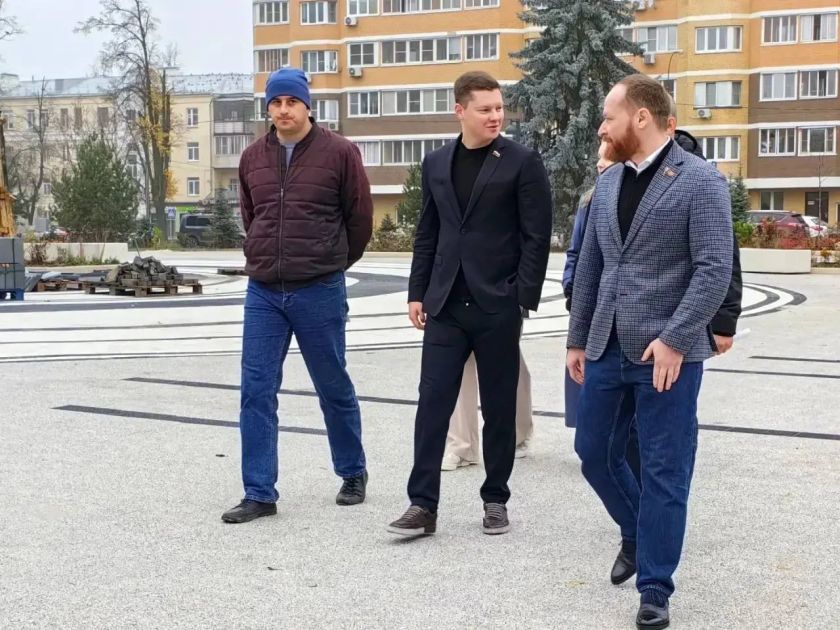 Работы под контролем