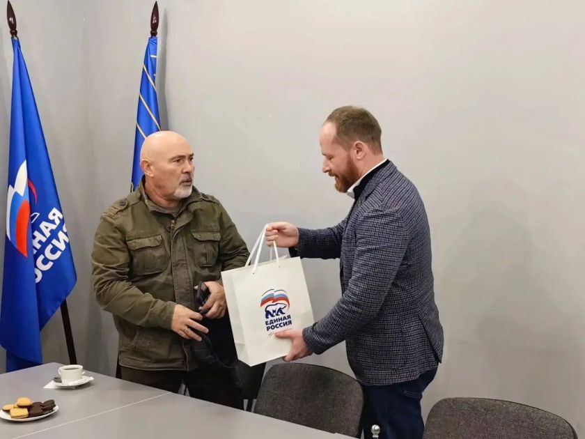 Многодетного отца поздравили в Красногорске